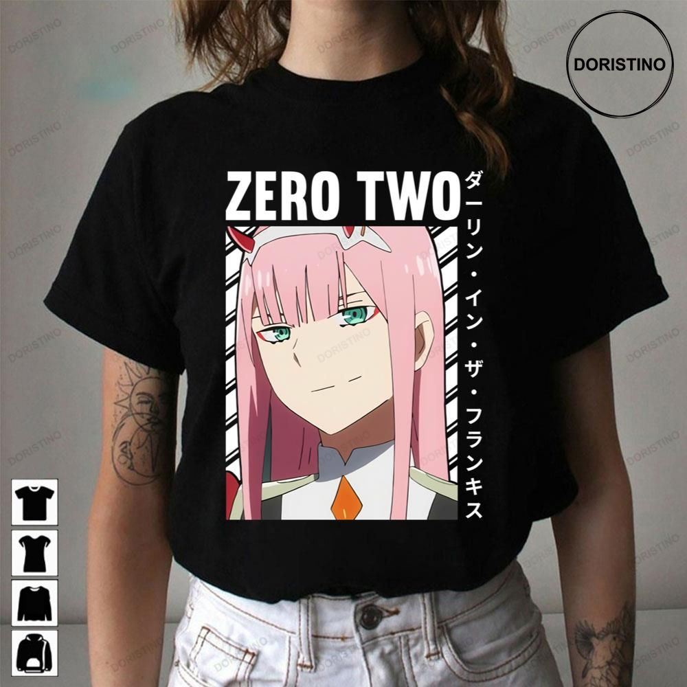 Zero Two Darling In The Franxx Vintage Limited Edition T-shirts